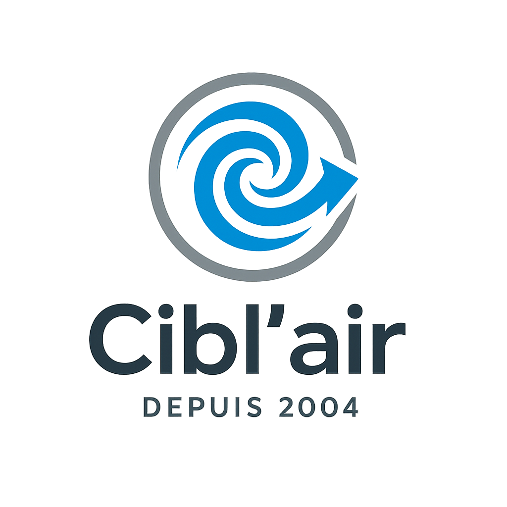 Logo CIBL AIR, spécialiste ventilation et équilibrage